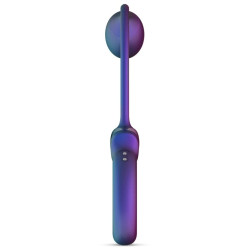 HUEMAN Cockring + Plug vibrant Eclipse Hueman 6.5 x 3cm - Diamètre 45mm